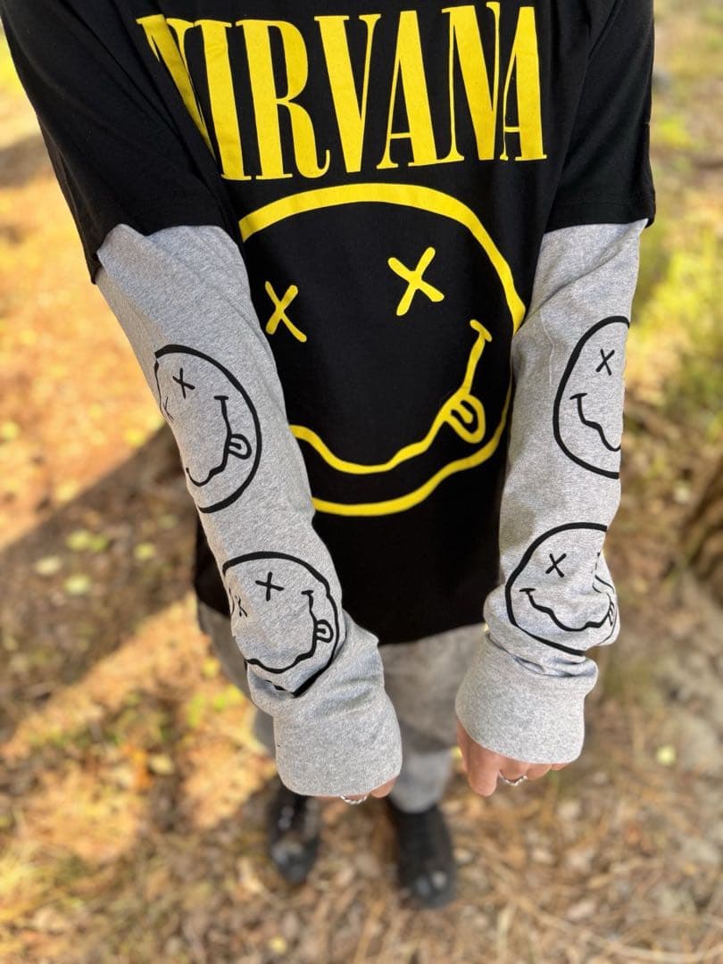 新品未使用 NIRVANA / 長袖Tシャツ 2XL