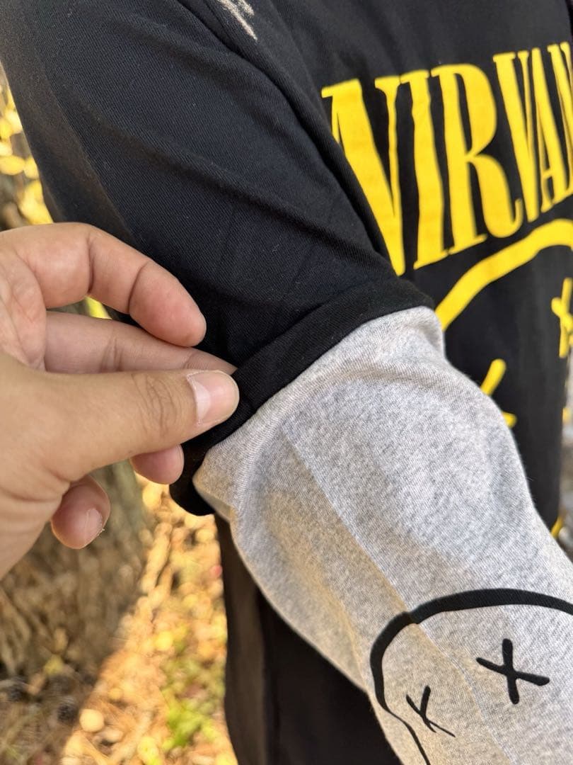 新品未使用 NIRVANA / 長袖Tシャツ 2XL