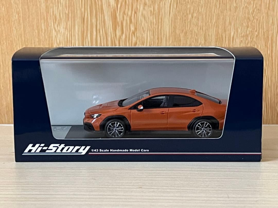 ミニカー Hi-story 1/43 subaru wrx s4