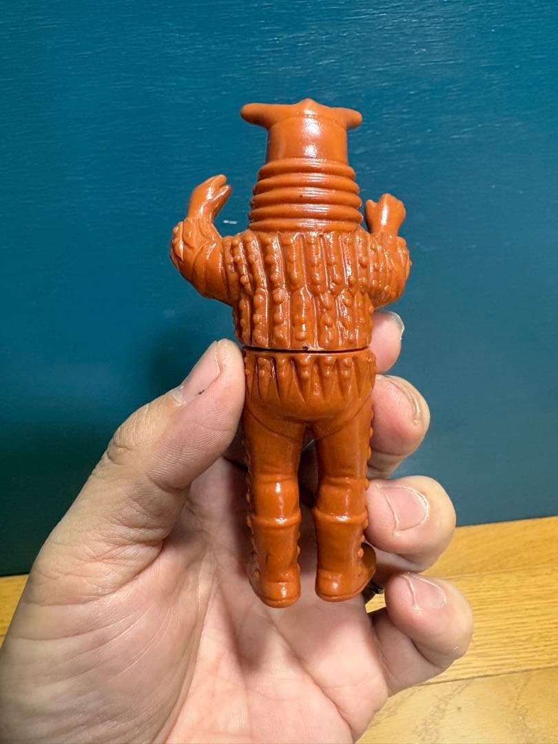 ペガッサ星人　ミニソフビ　ブルマァク当時物