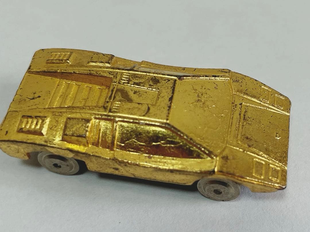 スーパーカー　ランボルギーニ　ゴールド　金メッキ　カウンタックLP400 レア