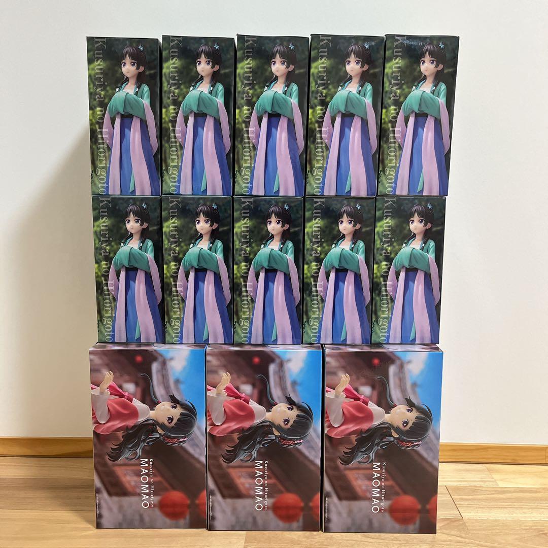 薬屋のひとりごと　猫猫　フィギュア 13体セット