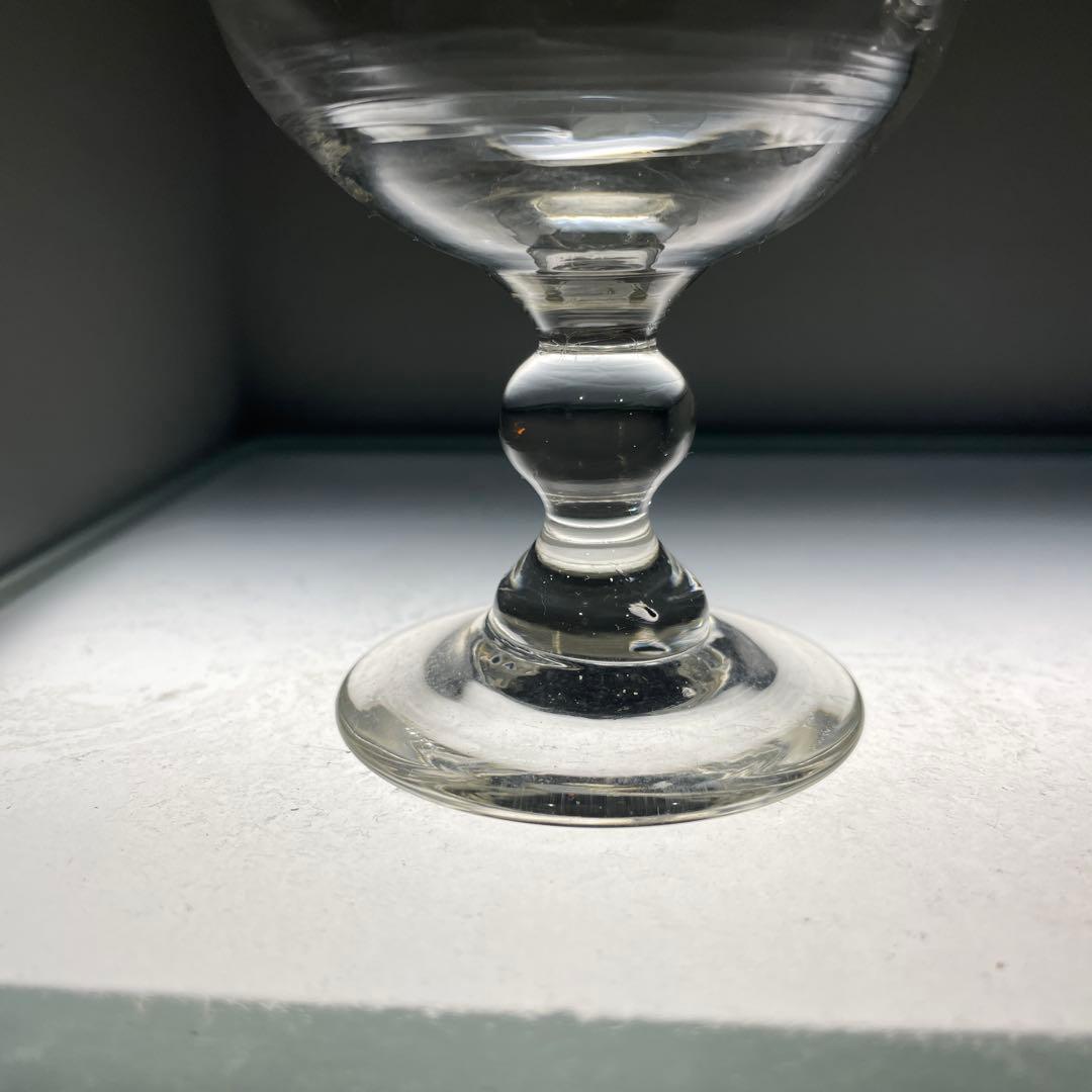 星耕硝子　丸モールグラス　2個