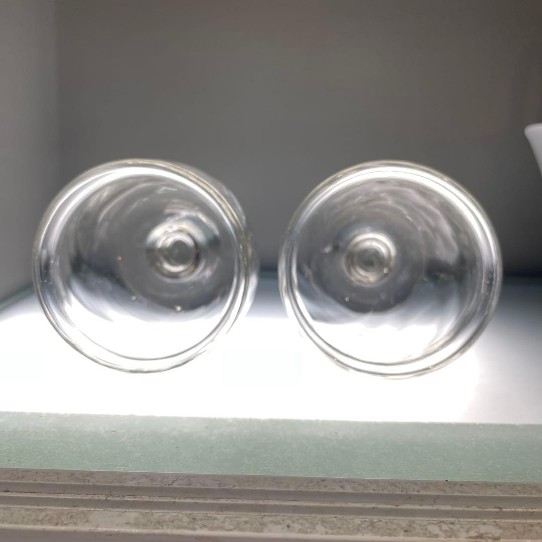 星耕硝子　丸モールグラス　2個