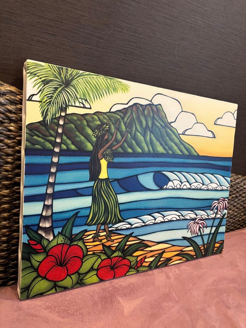 ハワイアンアート 海の風景 キャンバスアート