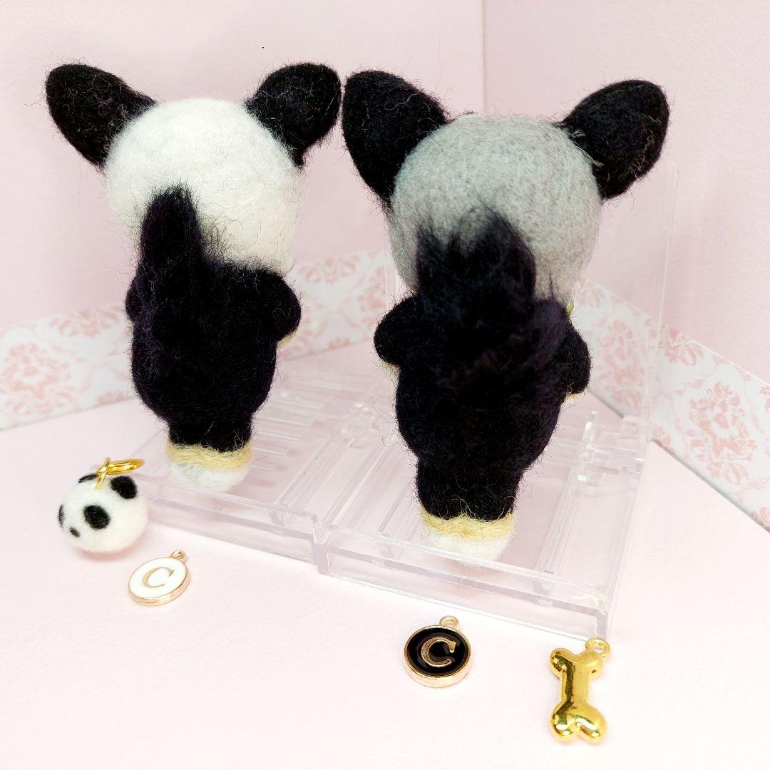 ちゃっぴーページ メモリアルチワワキーホルダー 羊毛フェルトハンドメイド