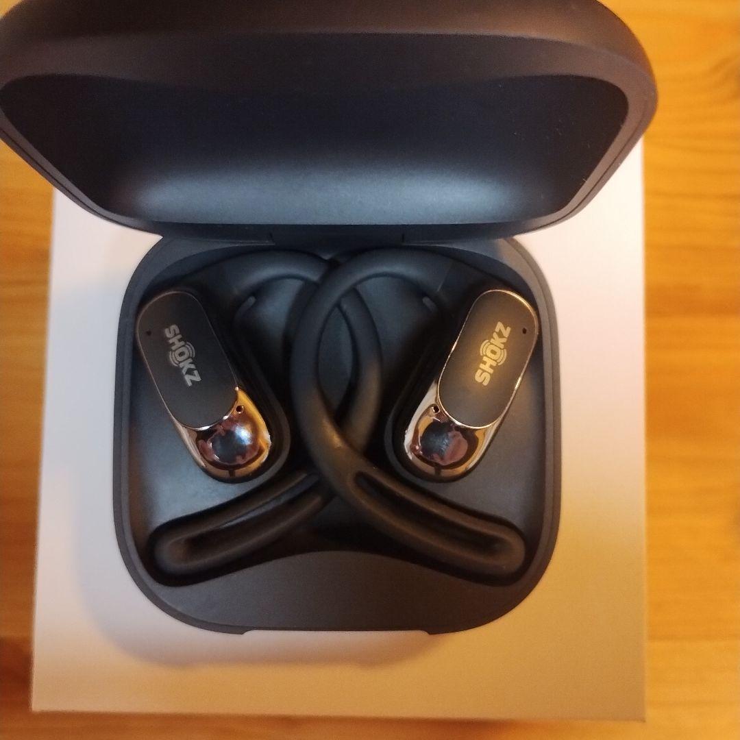 OPENFIT AIR SHOKZ BLACK オープンイヤー