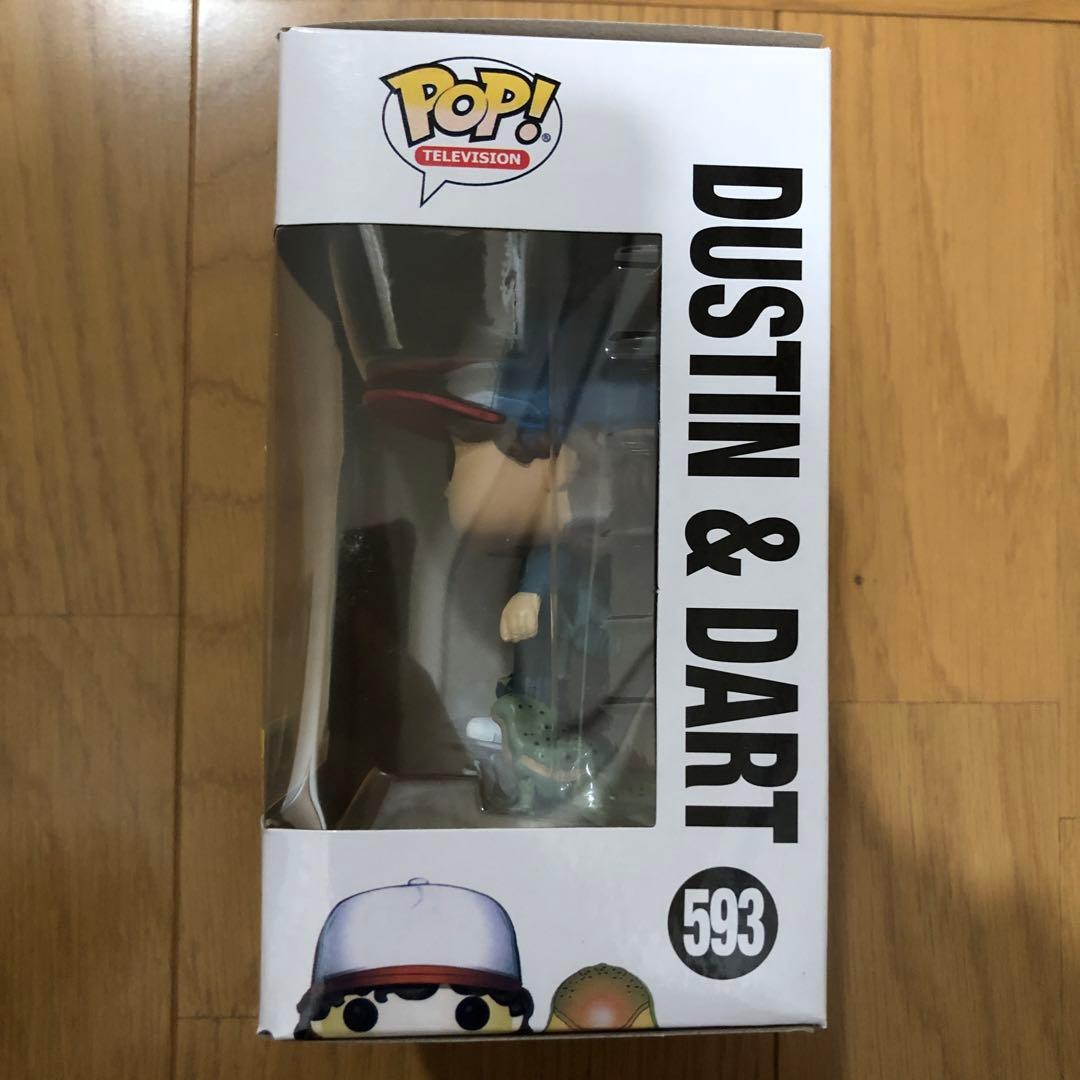 希少 funko popストレンジャーシングス ダスティン&ダート 限定