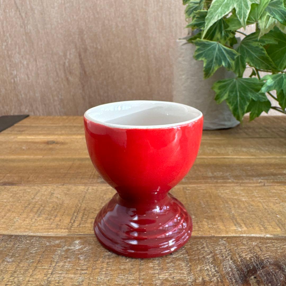 LE CREUSET ル・クルーゼ　レインボー　エッグカップ