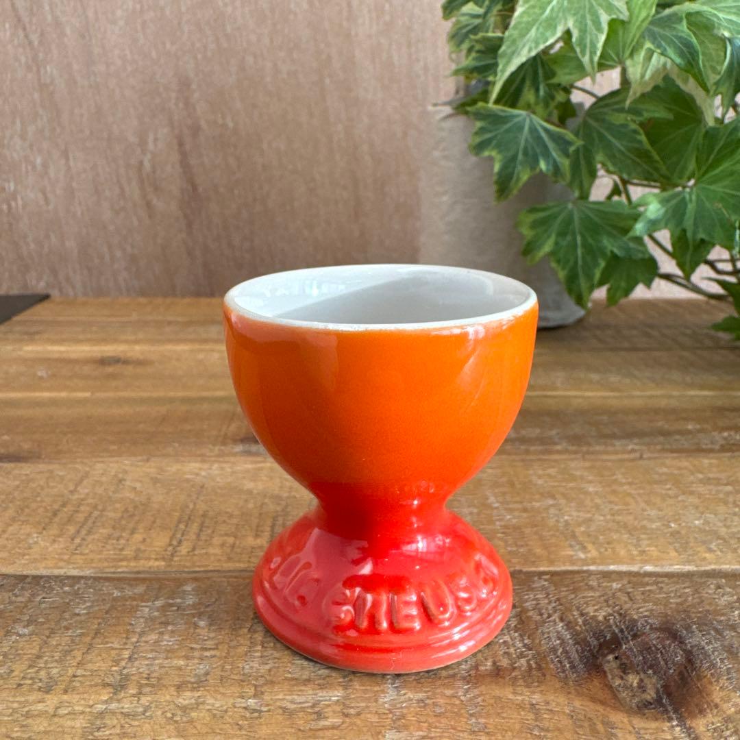 LE CREUSET ル・クルーゼ　レインボー　エッグカップ