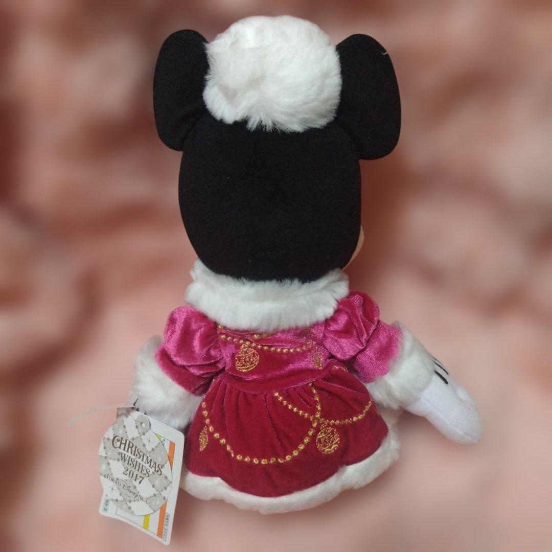 ディズニーシー限定♡2017ミニーマウス クリスマスぬいぐるみ