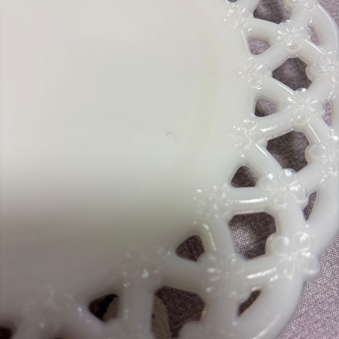 ウエストモアランド レースエッジ プレート 4枚セット アメリカンアンティーク