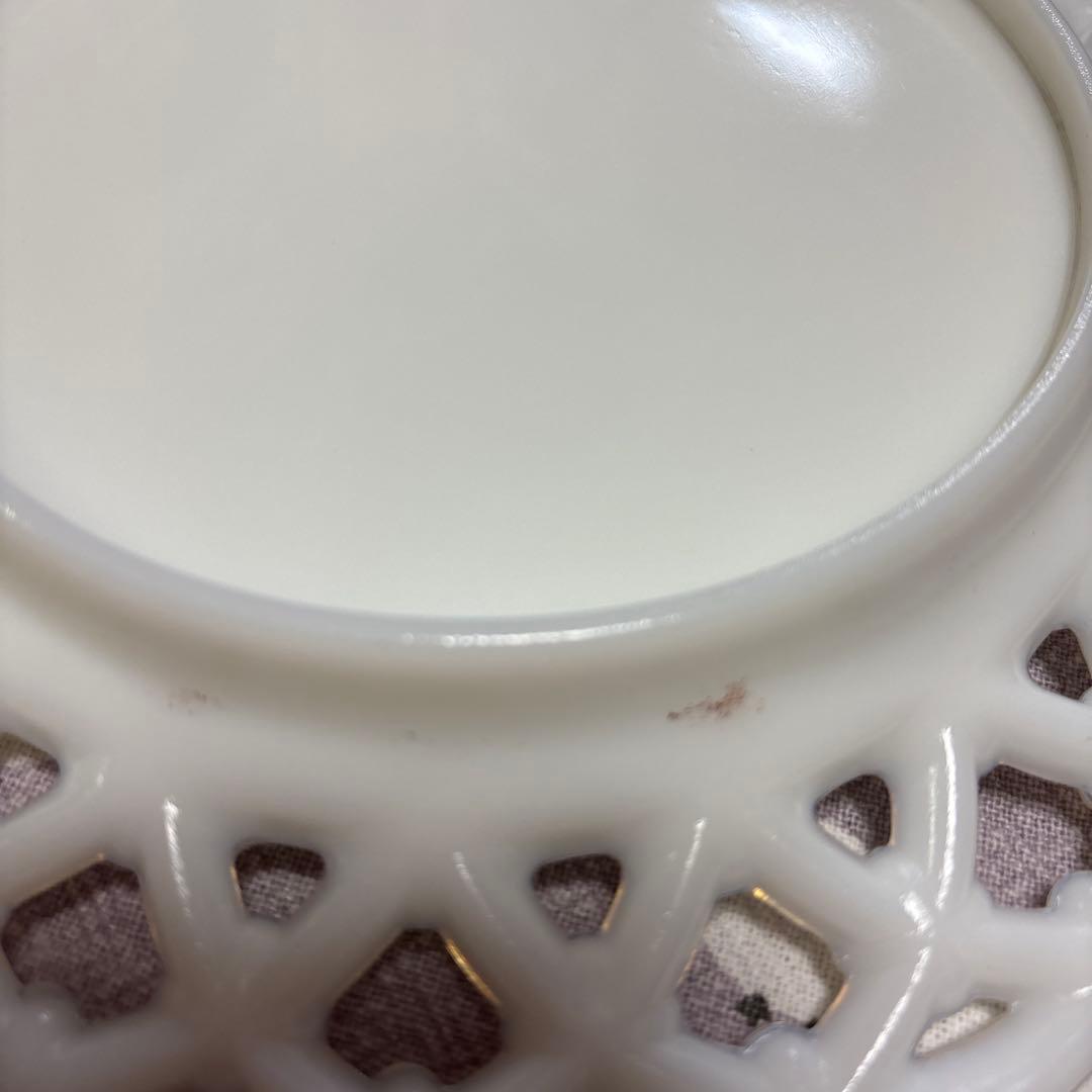 ウエストモアランド レースエッジ プレート 4枚セット アメリカンアンティーク