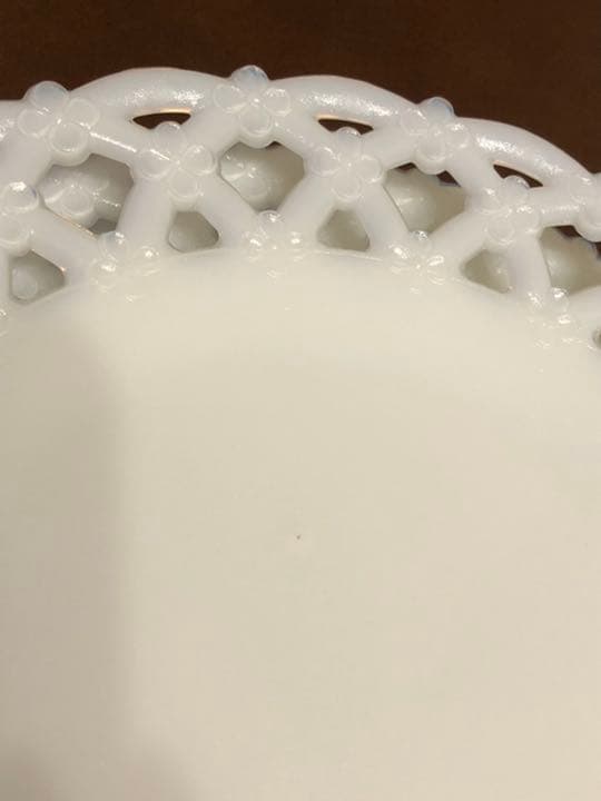 ウエストモアランド レースエッジ プレート 4枚セット アメリカンアンティーク