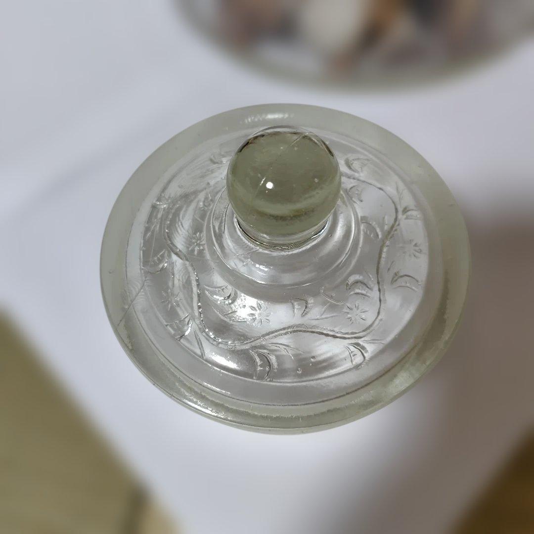 ガラスケースレトロ　保存ガラス　陳列ガラス