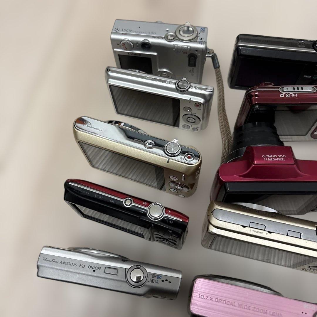 コンパクトデジタルカメラ まとめて売ります。