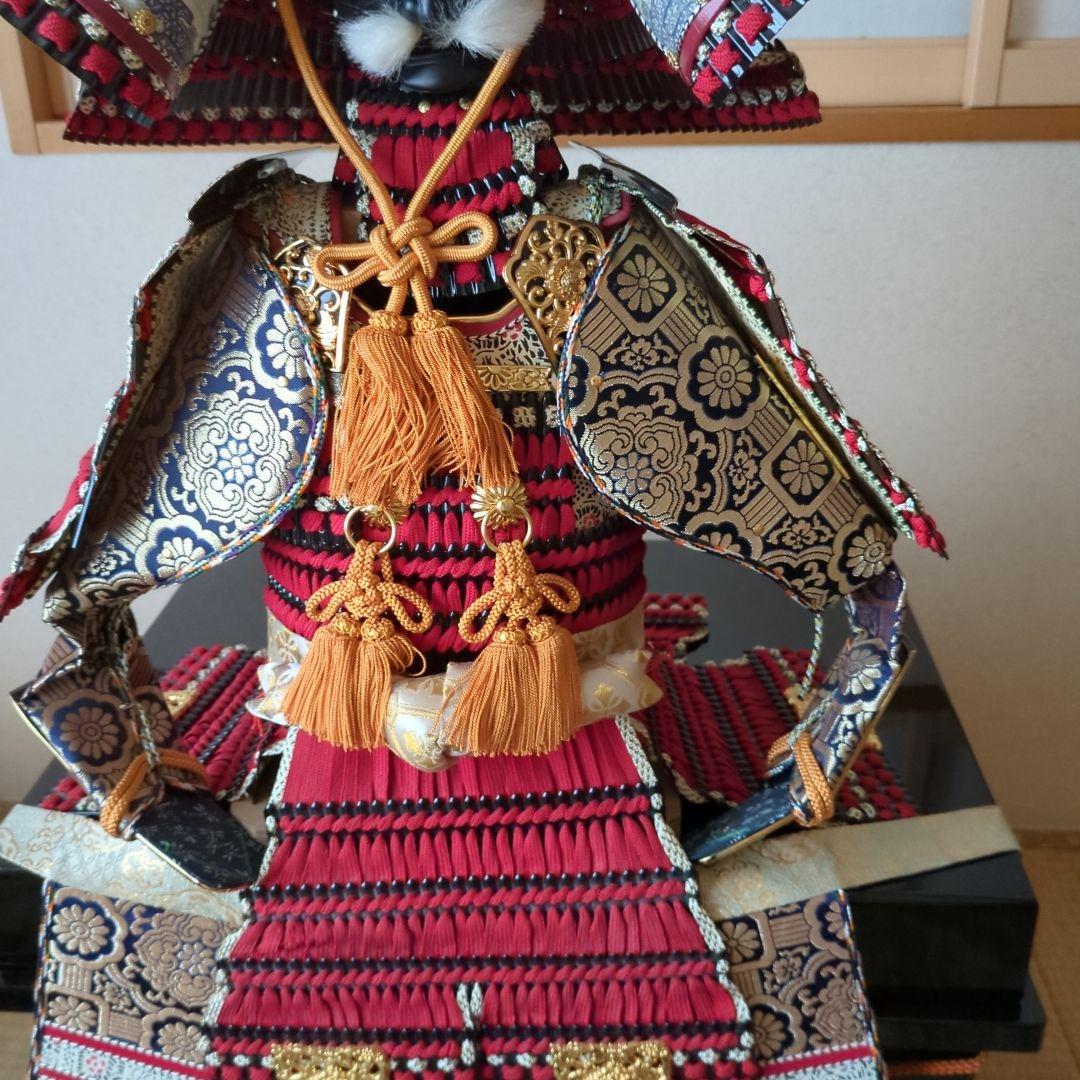 【更にお値下❗️】五月人形　鎧兜　美品　保管品　高さ約100cm　送料込