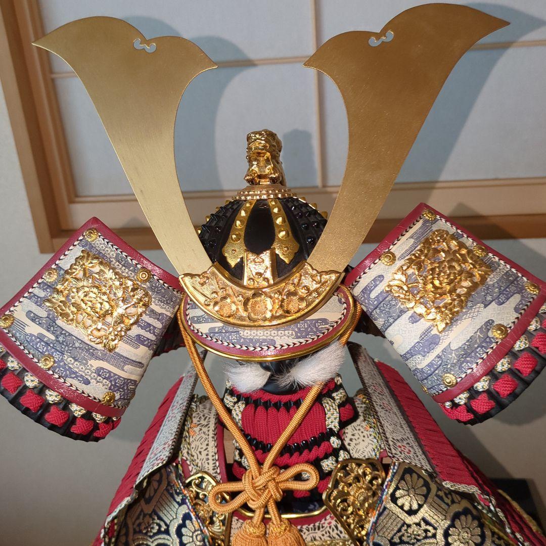 【更にお値下❗️】五月人形　鎧兜　美品　保管品　高さ約100cm　送料込