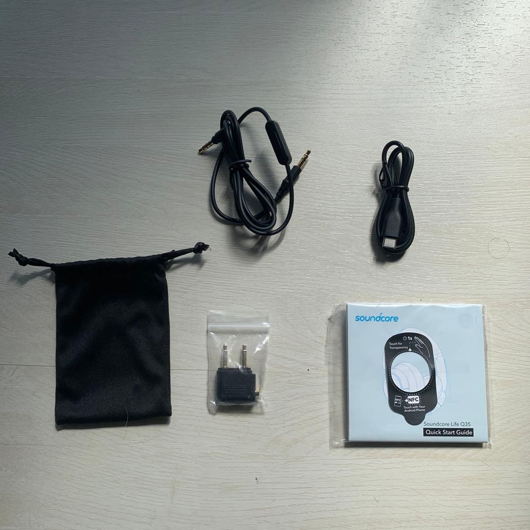 Anker Soundcore Life Q35 ワイヤレスヘッドフォン　黒