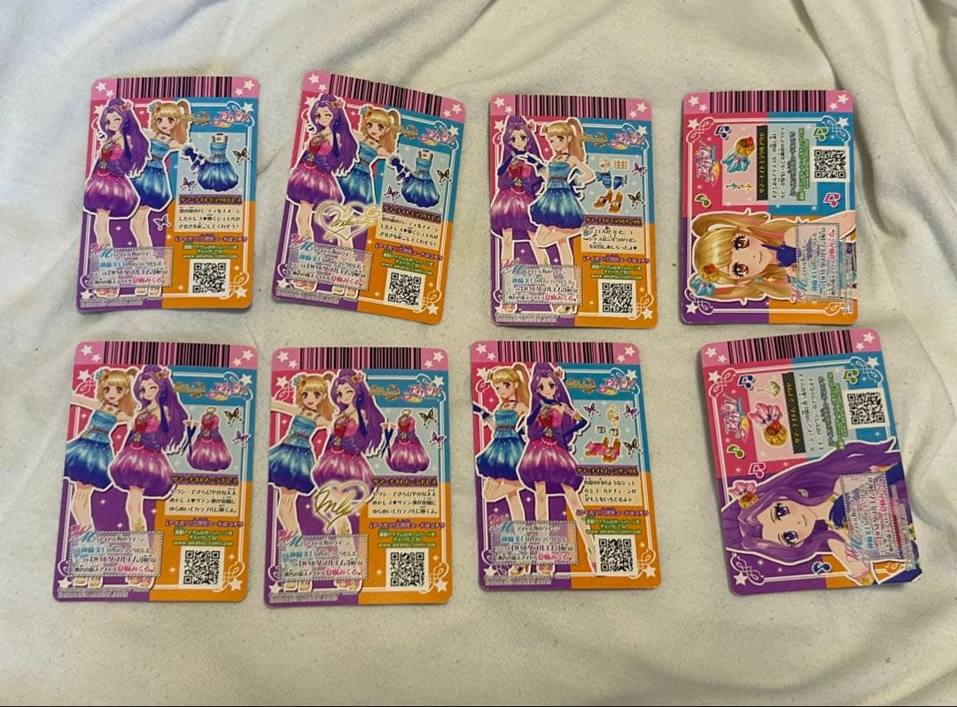アイカツ 夏樹みくる神崎美月 プレミアキャンペーンカードサイン付き、スタンダード
