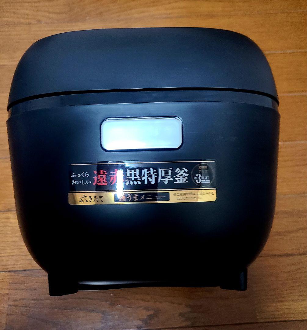 TIGER 炊飯器 炊きたて ブラック 3合炊き　JBS-B055