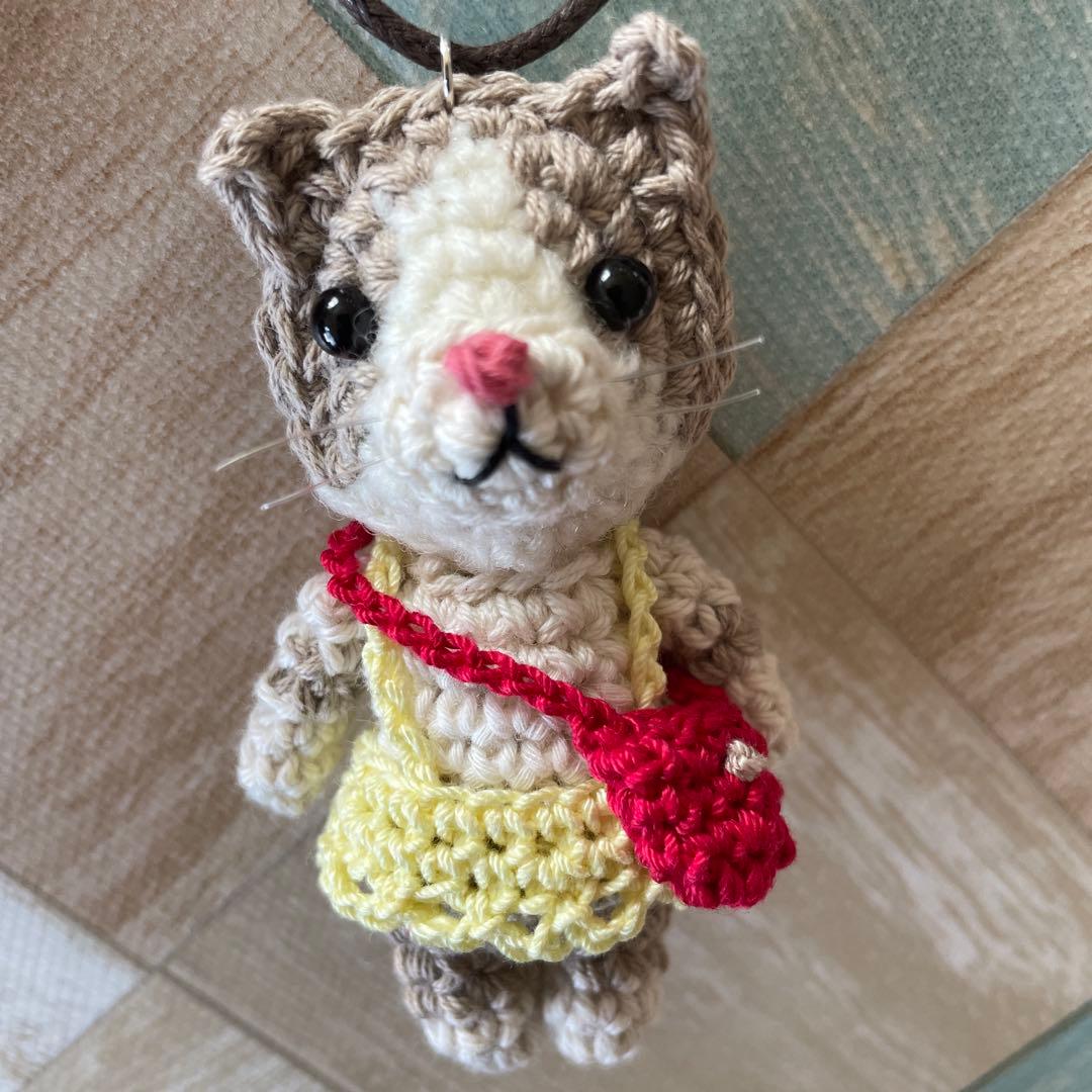 ねこ。編みぐるみハンドメイド
