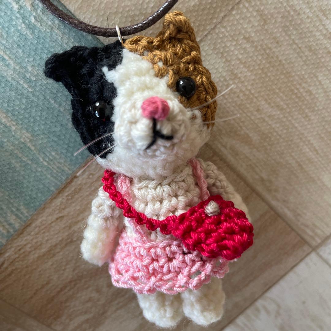 ねこ。編みぐるみハンドメイド