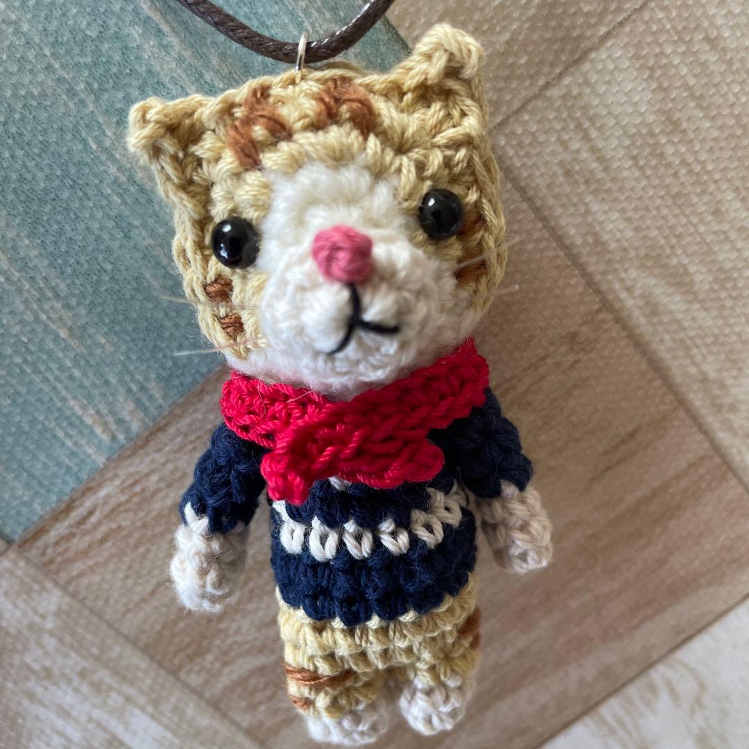 ねこ。編みぐるみハンドメイド