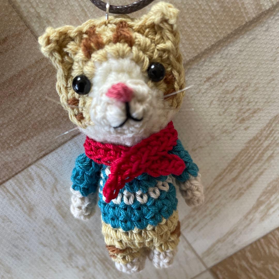 ねこ。編みぐるみハンドメイド