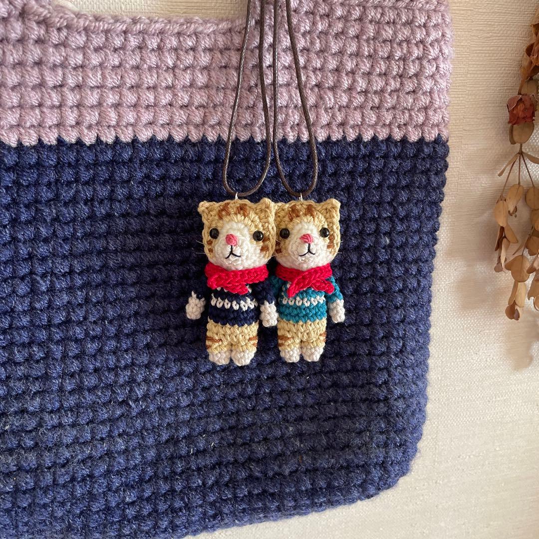 ねこ。編みぐるみハンドメイド