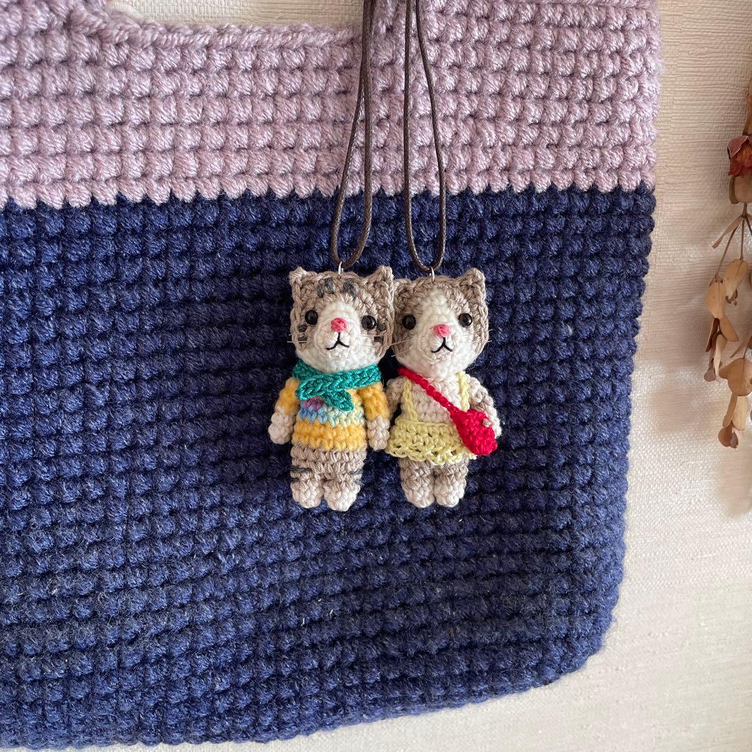 ねこ。編みぐるみハンドメイド
