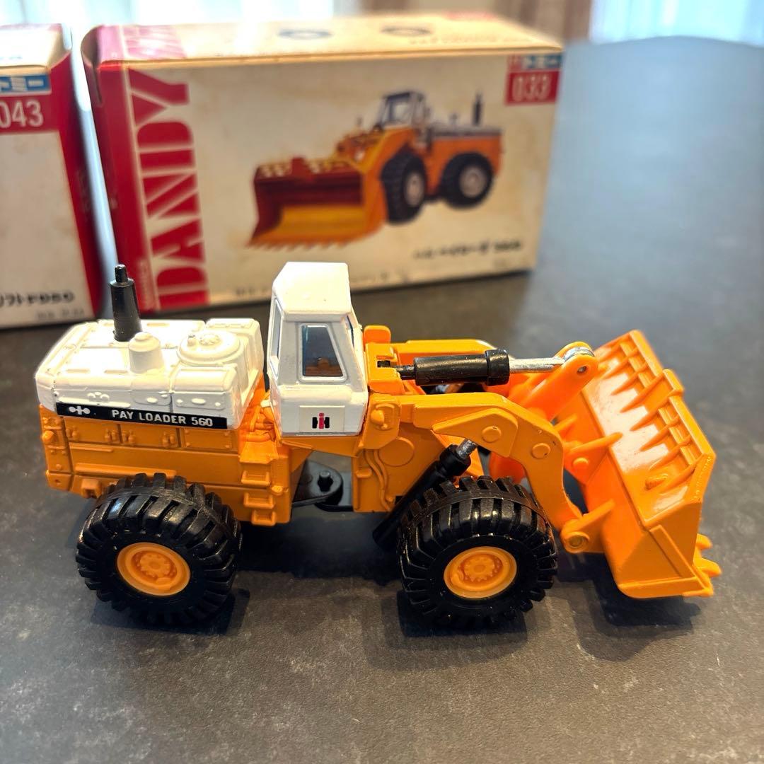 【レア】コマツ フォークリフト&ペイローダ 2個セット