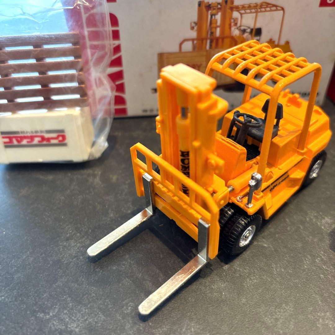 【レア】コマツ フォークリフト&ペイローダ 2個セット