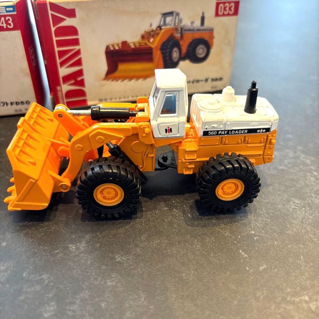 【レア】コマツ フォークリフト&ペイローダ 2個セット