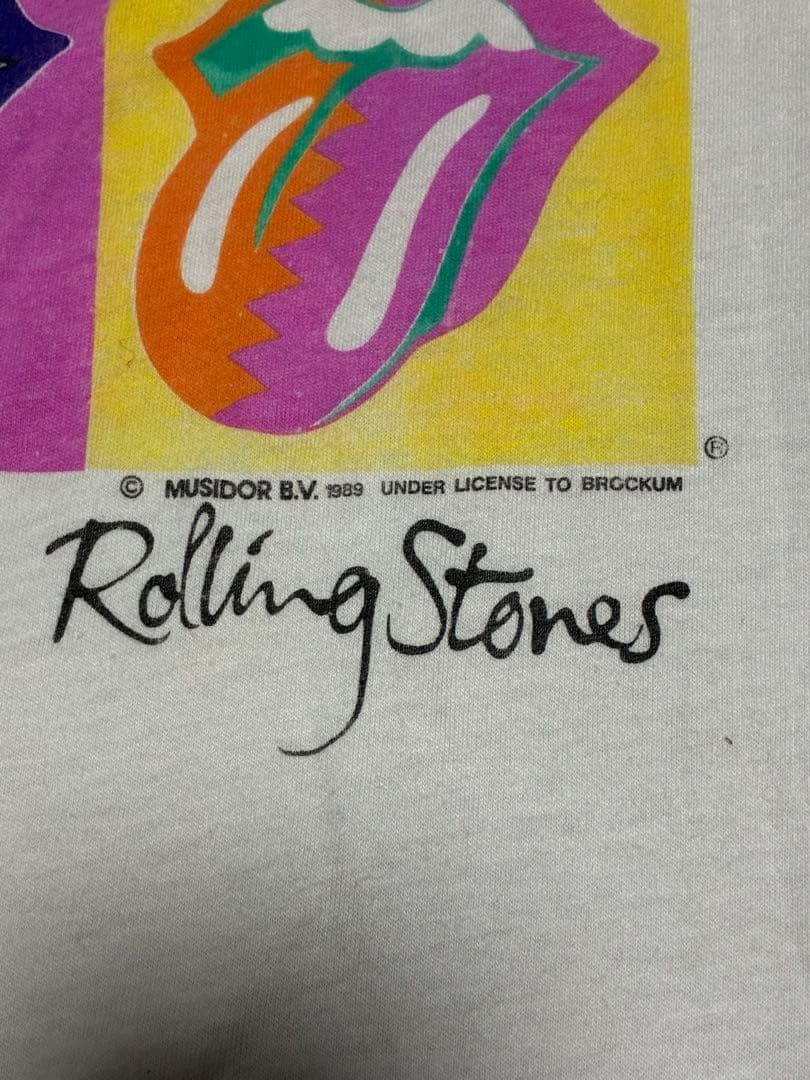 ローリング・ストーンズ 1990年東京公演Tシャツ