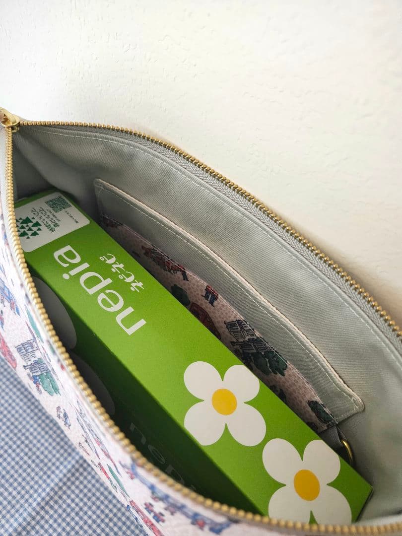 キャスキッドソン ハンドメイド ラミネート ロンドン ショルダー用 ポーチ