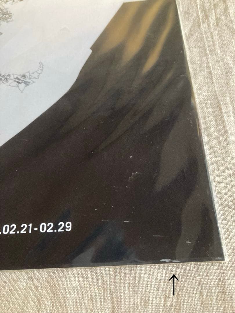 嵐　大野智　FREESTYLE 個展　ポスター絵　たつのおとしご　42×29.7