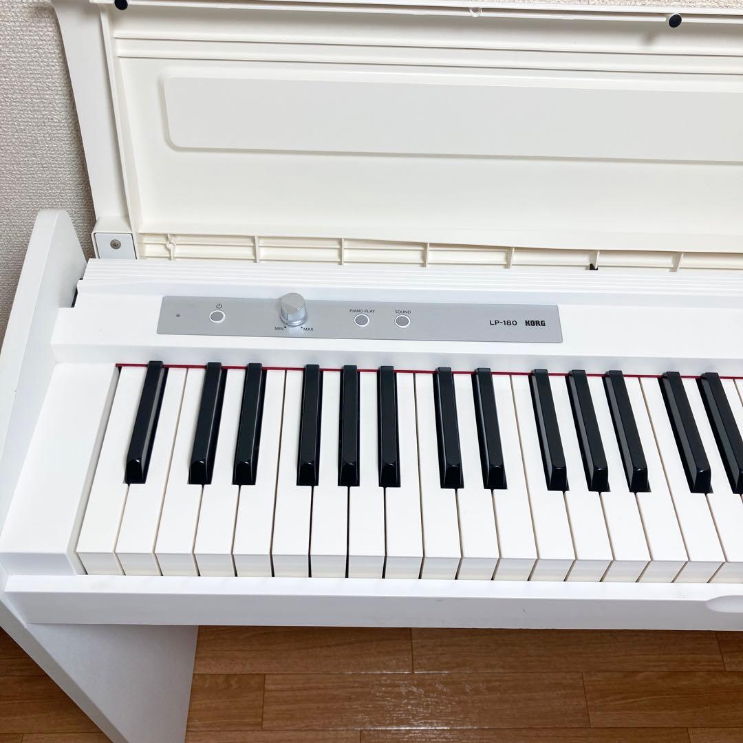 KORG コルグ 電子ピアノ LP-180 88鍵盤 2018年製 白 ホワイト