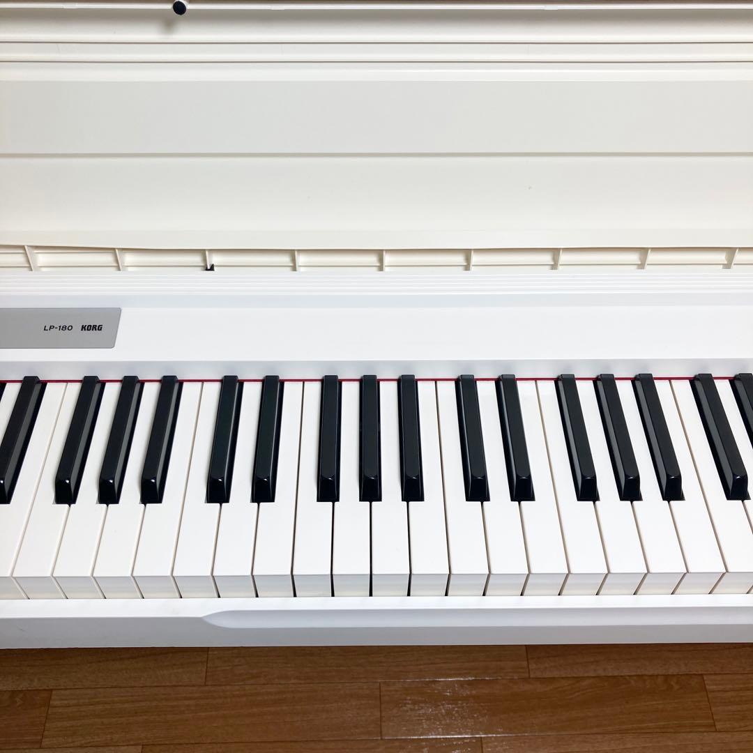 KORG コルグ 電子ピアノ LP-180 88鍵盤 2018年製 白 ホワイト