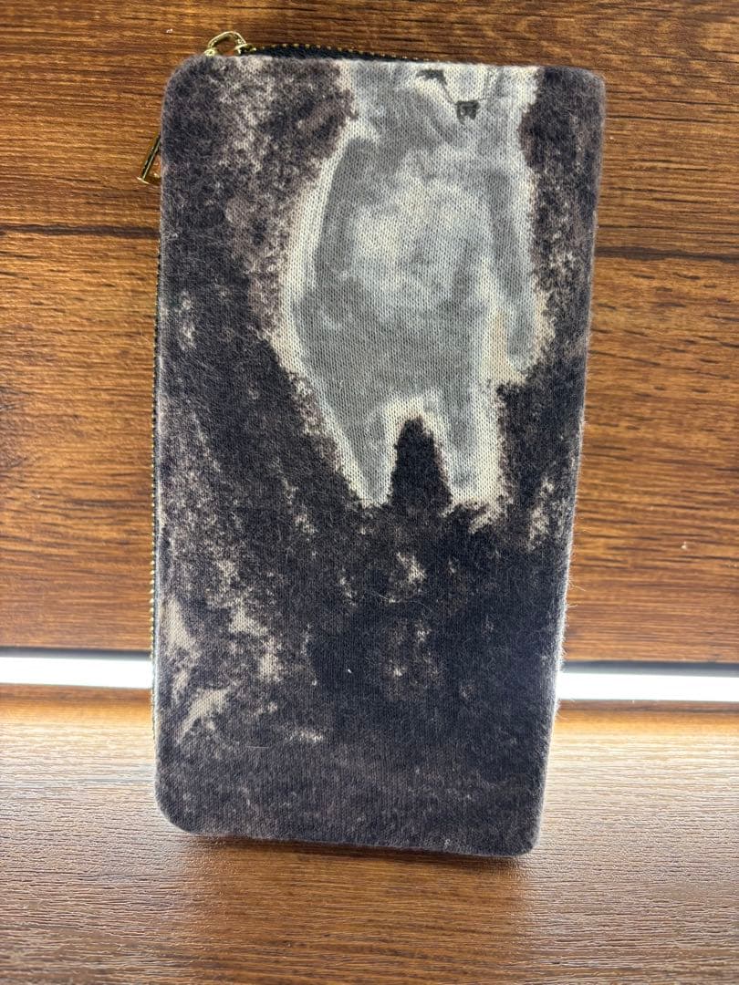 希少☆ ミナペルホネン　alive ウォレット　ハンドメイド　くま