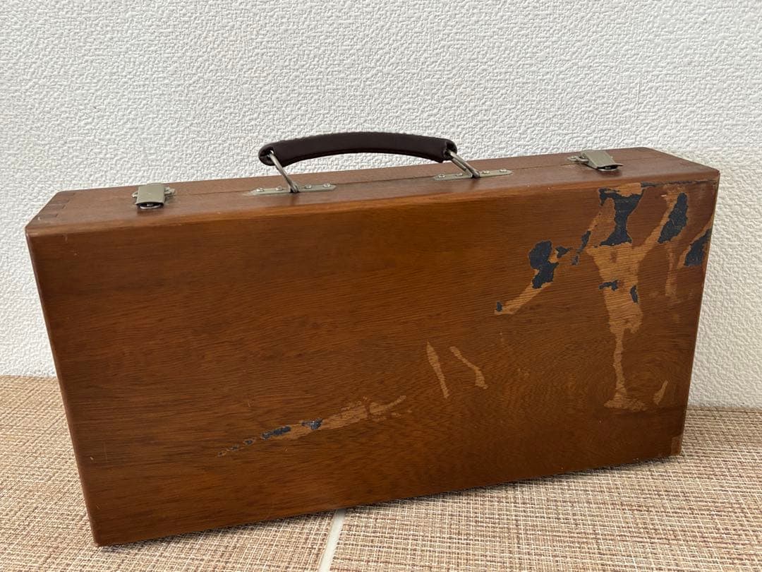 油絵具 木製箱入りセット