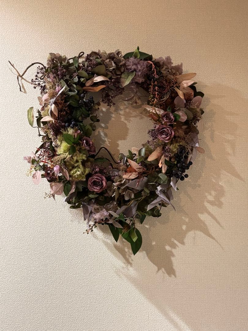 特大50cmナチュラルリースドライ北欧インテリアボタニカルLargeWreath
