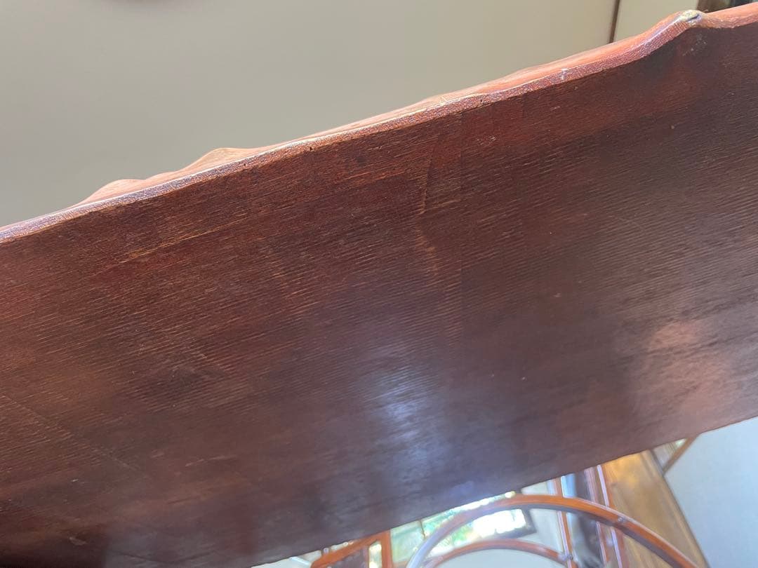 値下げ　一枚板　テーブル　天板の板のみ　キズ汚れ多数　倉庫保管で状態良くないです