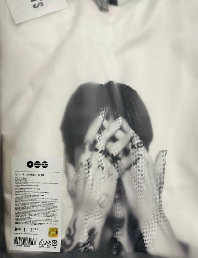 BTS ARIRANG Tシャツ Jung Kook ジョングク グク　XL