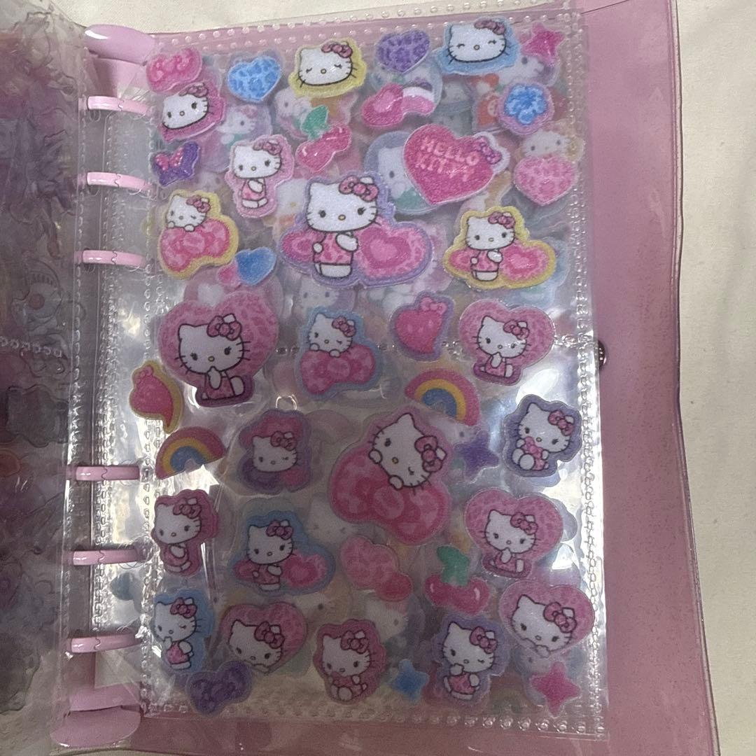 キティちゃんシール帳完成品