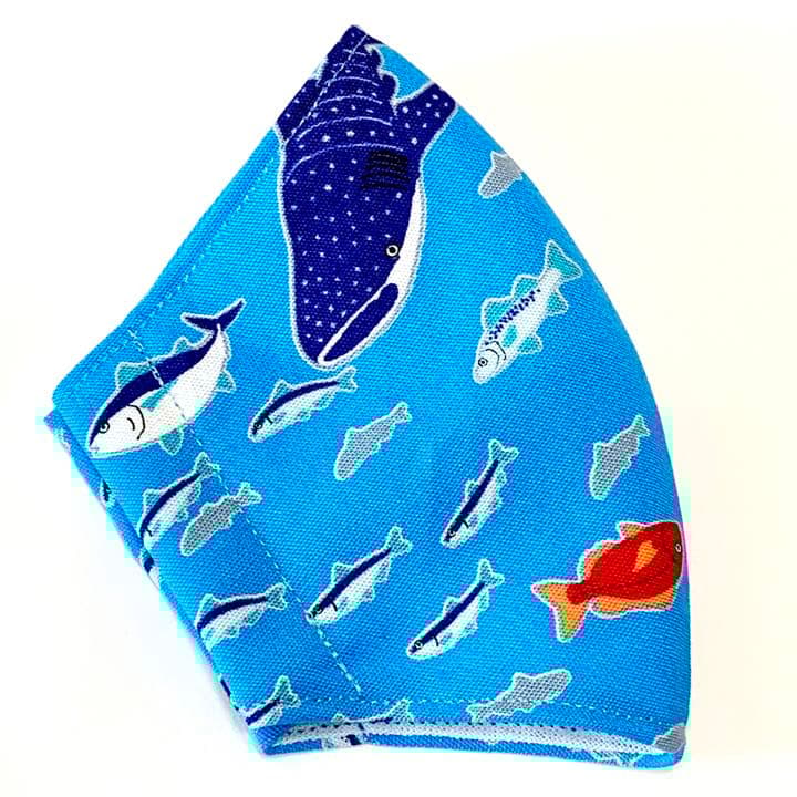 No.468 オーダーマスク　クジラ　サメ　イワシ　タイ　クマノミ　ニモ　マグロ