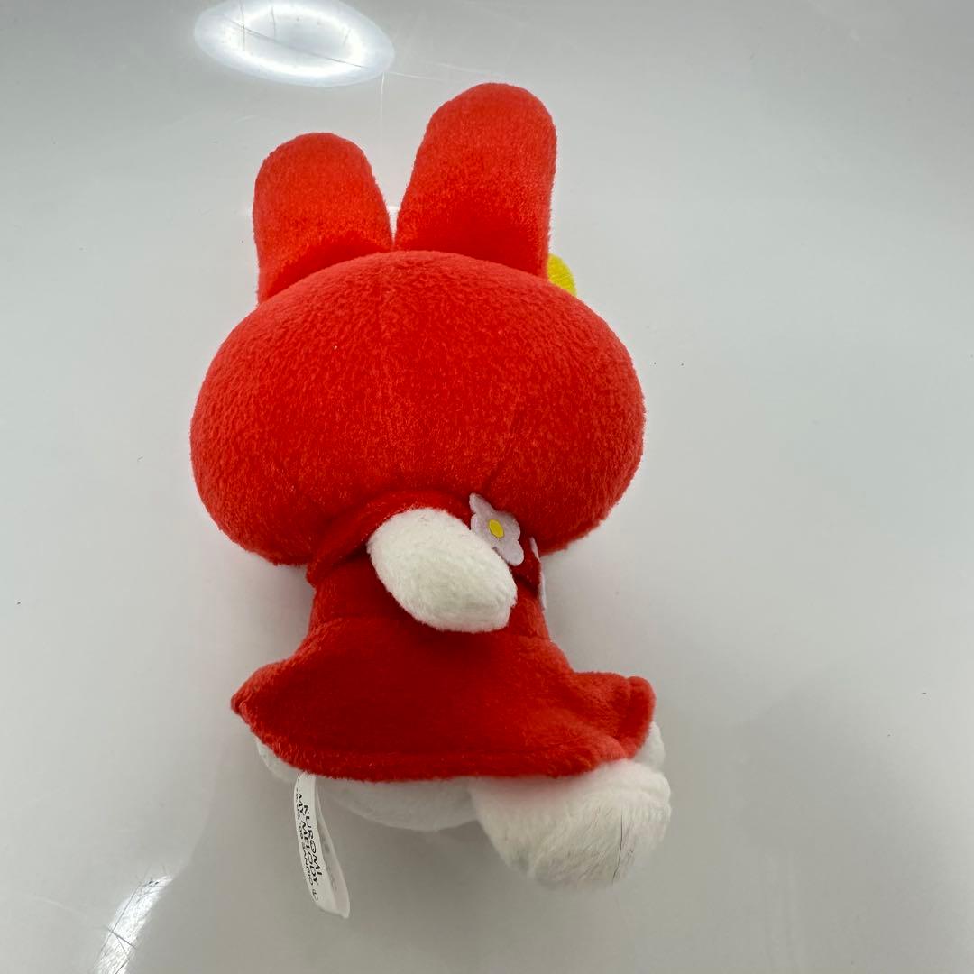 マイメロディ ぬいぐるみ　2009年製　お花　振り向き　Sanrio