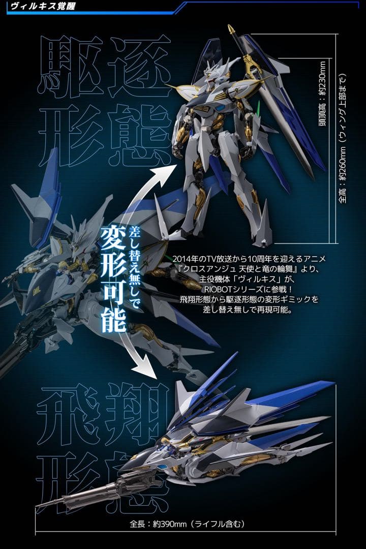 千値練 RIOBOT ヴィルキス クロスアンジュ 天使と竜の輪舞