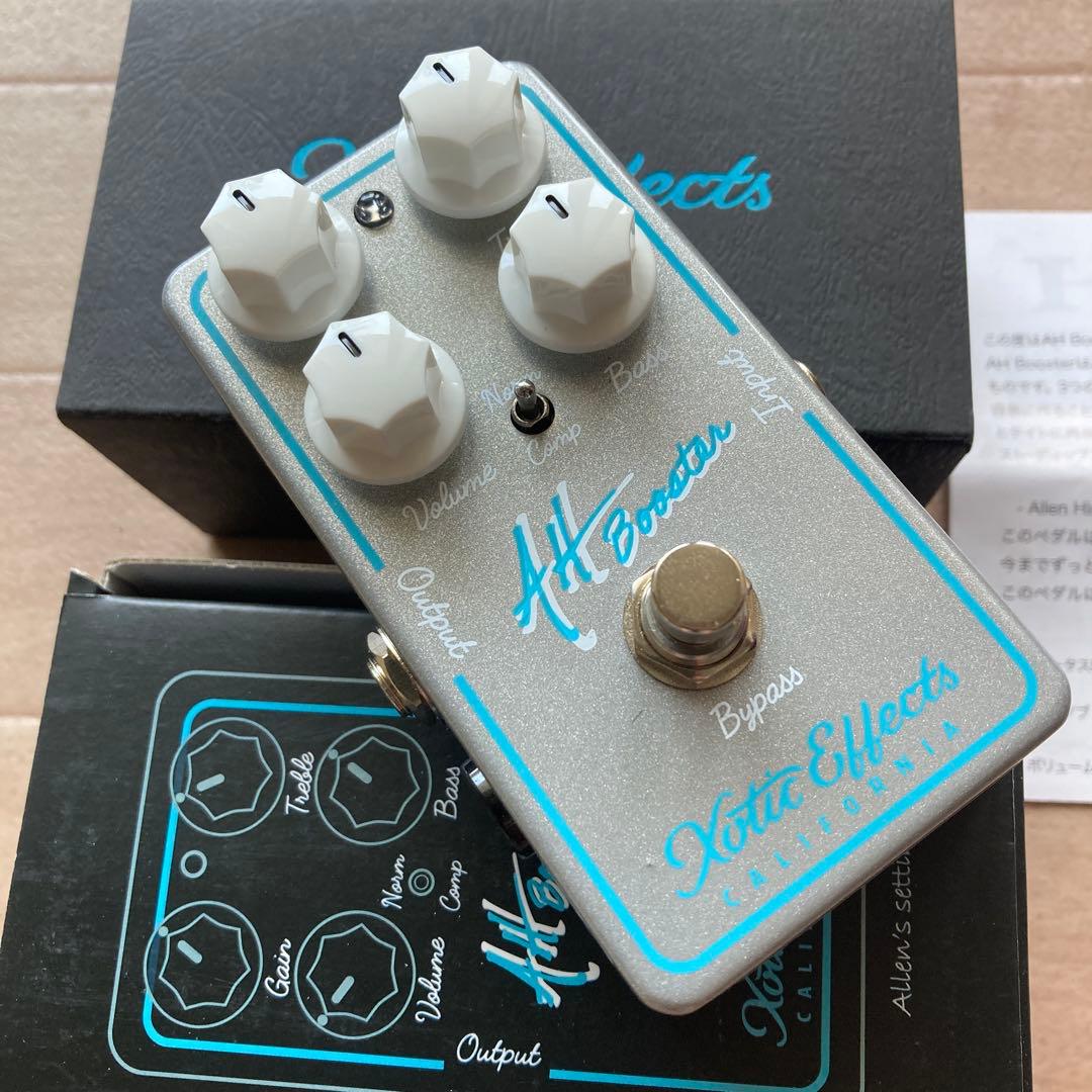 xotic AH booster エフェクター アレンハインズ