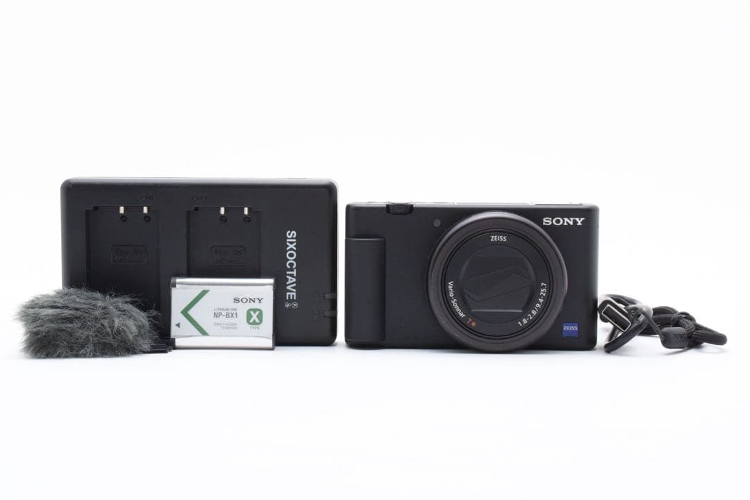 【超美品】 ソニー SONY VLOGCAM ZV-1